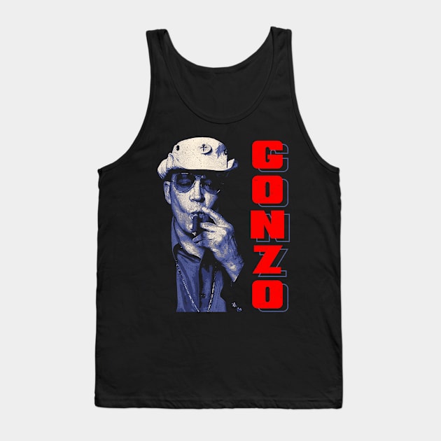 Gonzo Retro Classic Tank Top by Hidarsup Bahagiarsa